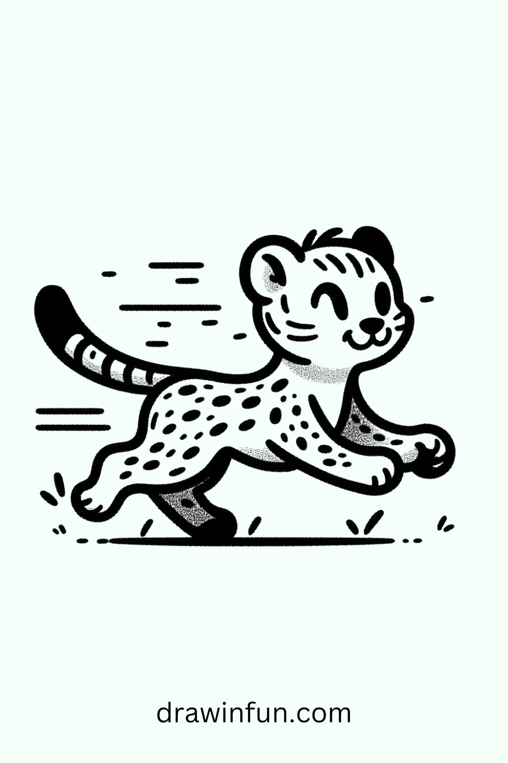 🐆 39+ Easy Cute Cheetah Drawing Ideas - Draw In Fun