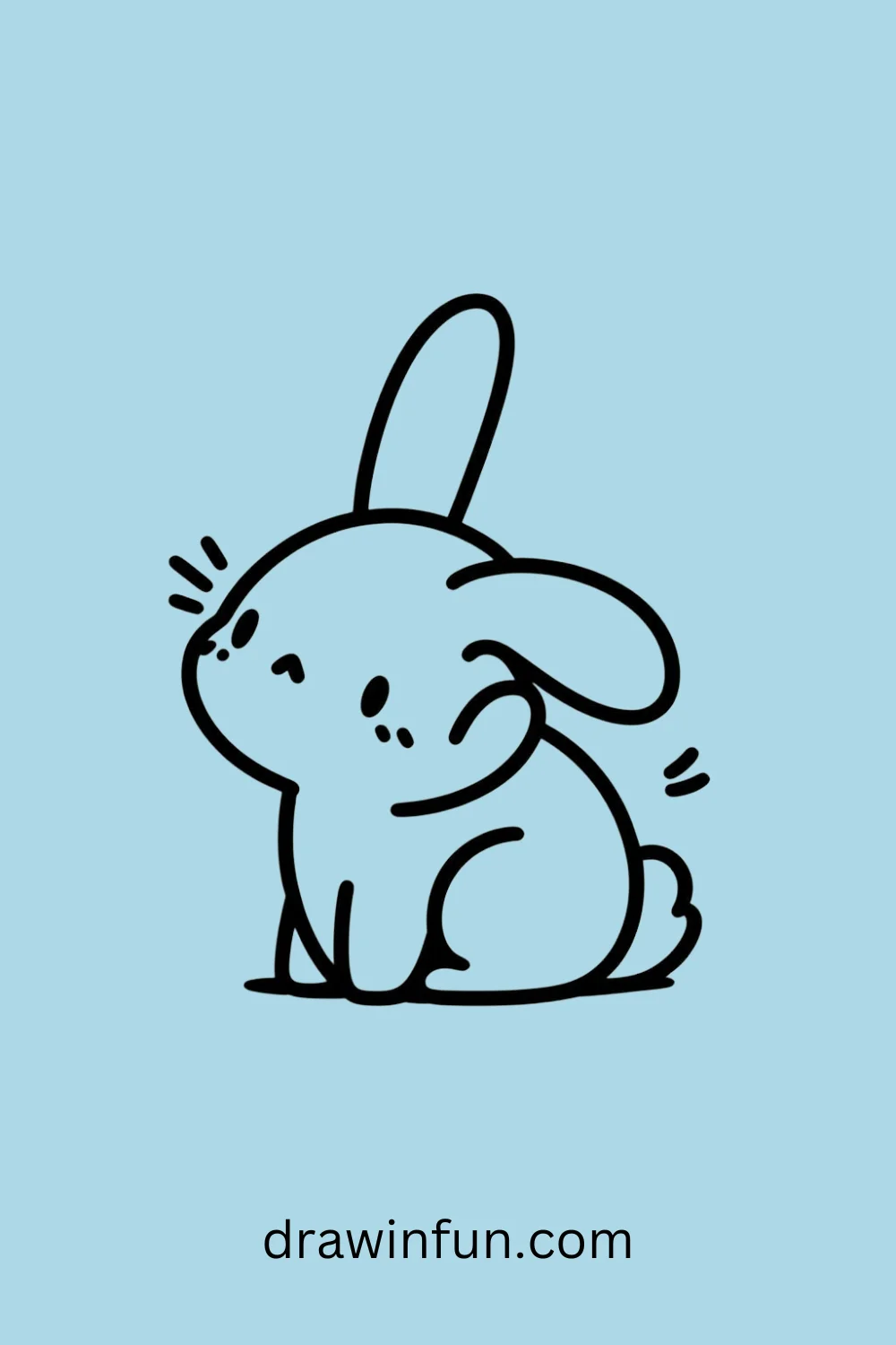 🐰 37+ Easy Cute Bunny Drawing Ideas - Draw In Fun