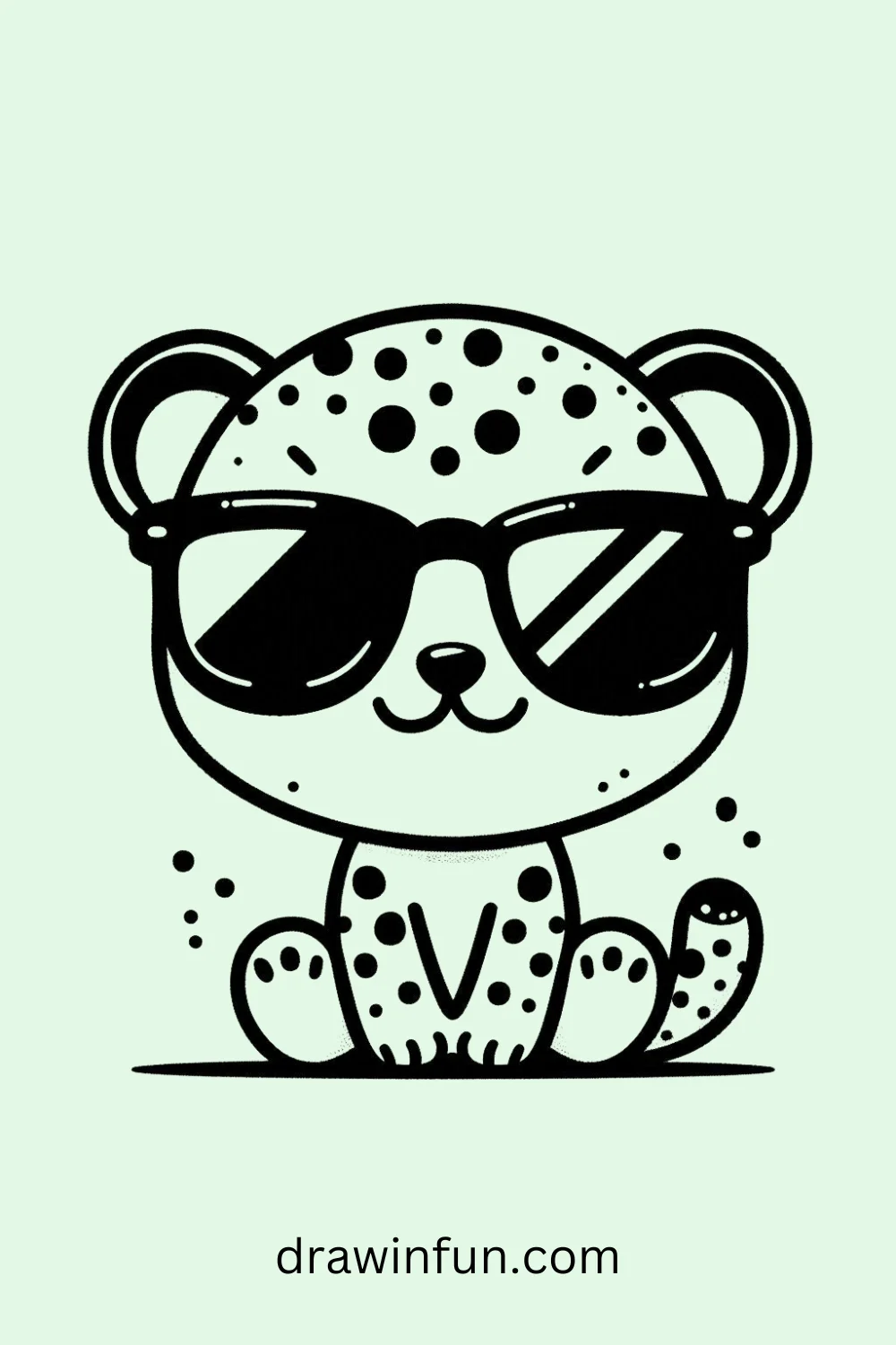 🐆 39+ Easy Cute Cheetah Drawing Ideas - Draw In Fun