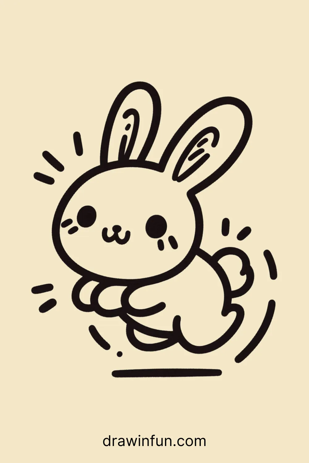 🐰38+ Easy Cute Rabbit Drawing Ideas - Draw In Fun