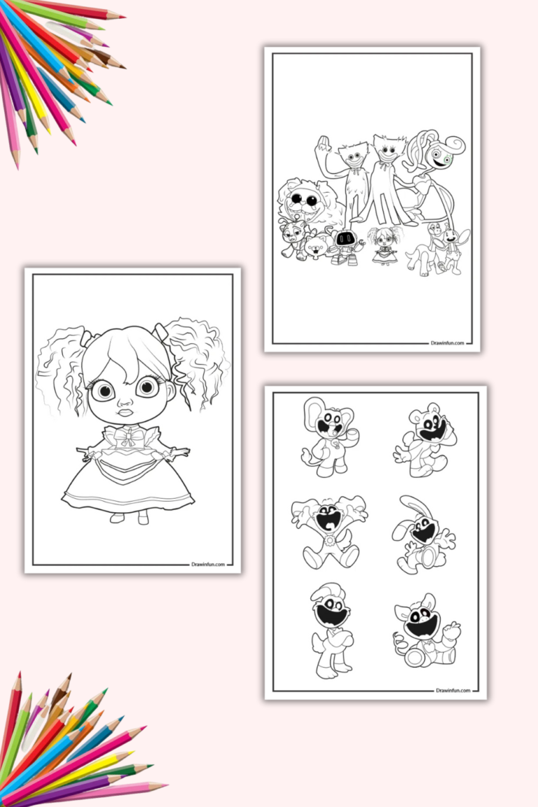 9+ Poppy Playtime Coloring Pages (Free PDF Printables)