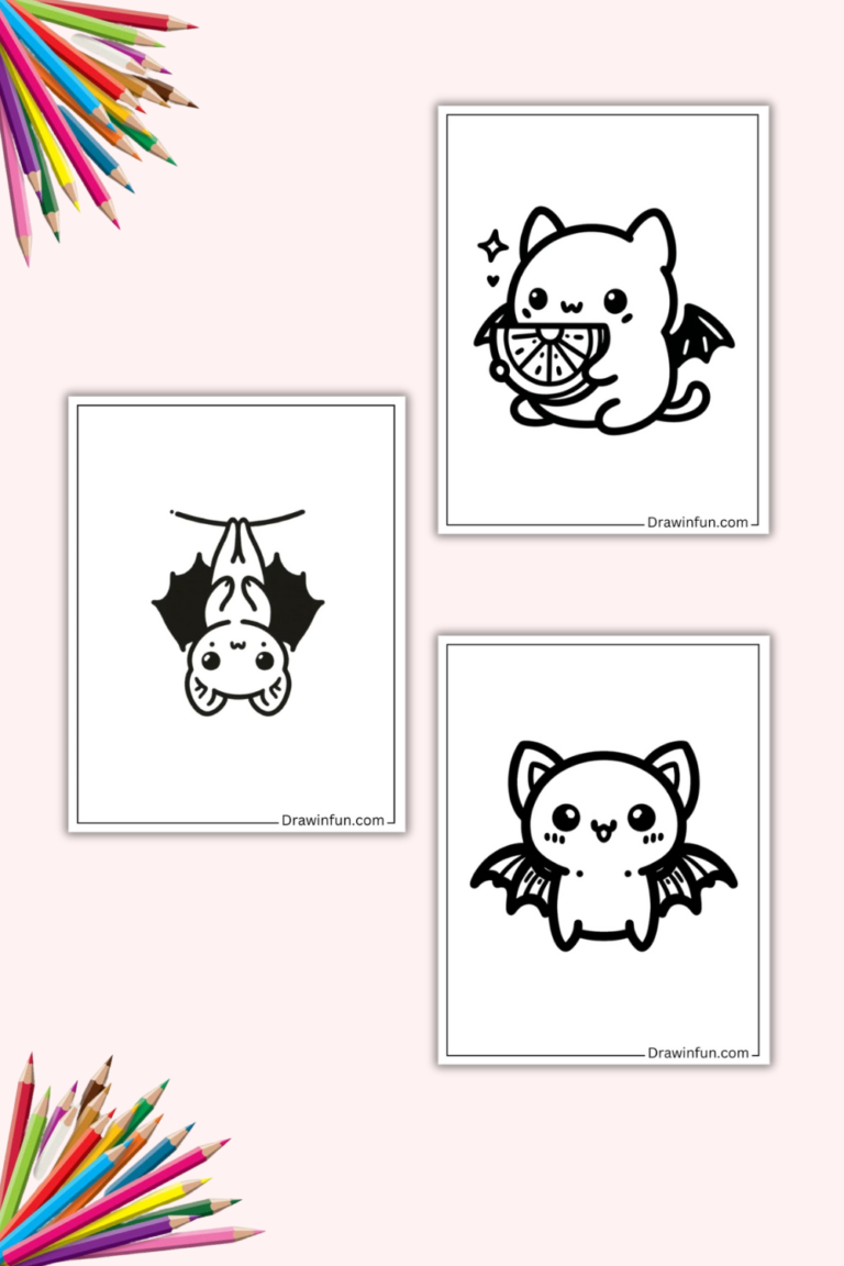 19+ Cute Bat Coloring Pages (Free PDF Printables)