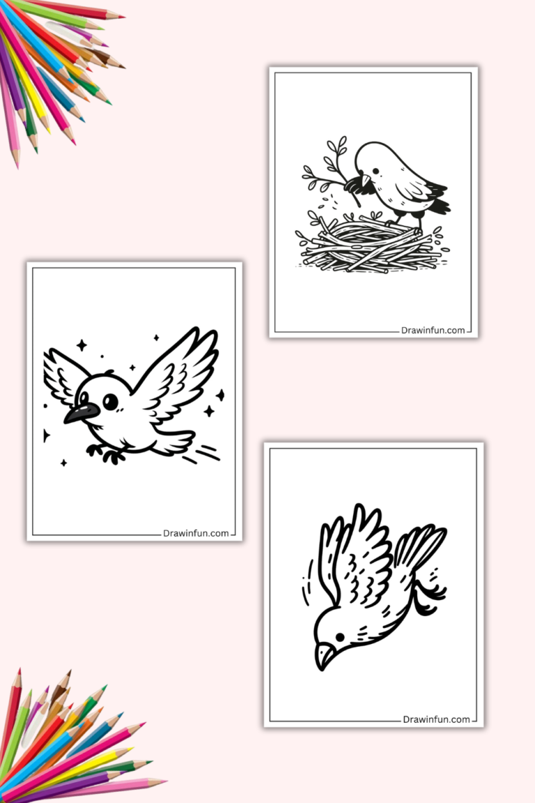 19+ Cute Crow Coloring Pages (Free PDF Printables)