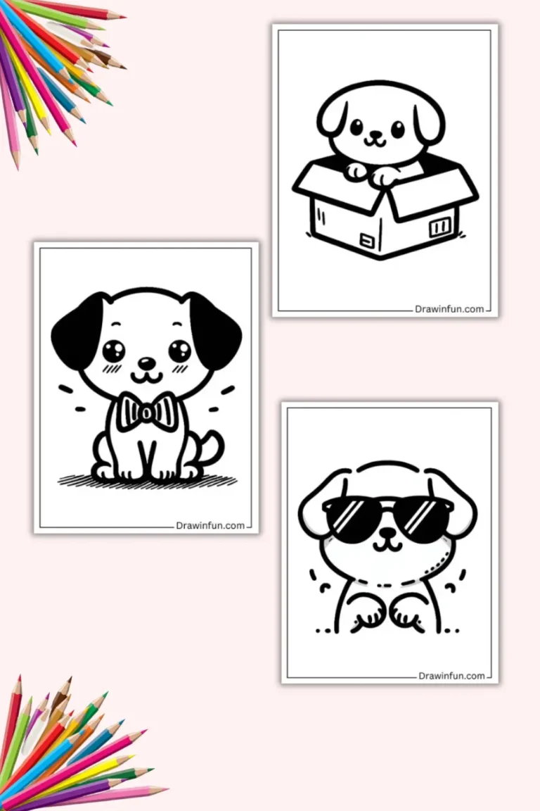 19+ Cute Dog Coloring Pages (Free PDF Printables)