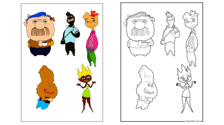 8+ Elemental Coloring Pages ( Free PDF Printables )
