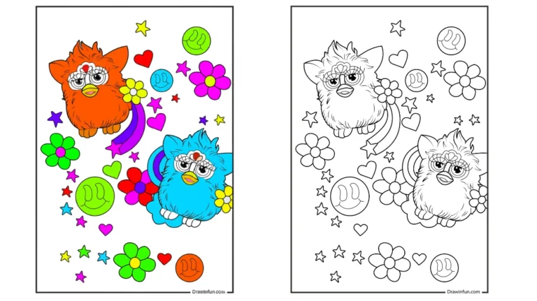 11+ Furby Coloring Pages ( Free PDF Printables )