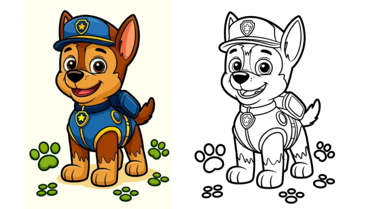59+ Paw Patrol Coloring Pages ( Free PDF Printables)