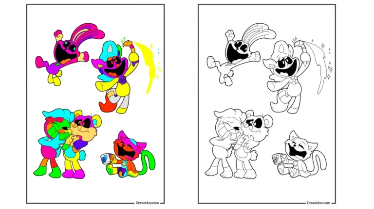 9+ Smiling Critters Coloring Pages ( Free PDF Printables )