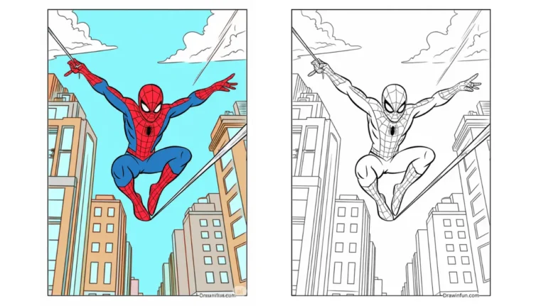 58+ Spiderman Coloring Pages (Free PDF Printables)